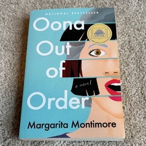 Oona Out of Order by Margarita Montimore — Aqua Cover